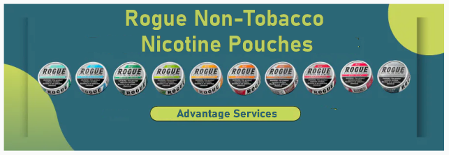 Rogue Tabac Nicotine Pouches 6mg non tobacco nicotine pouches