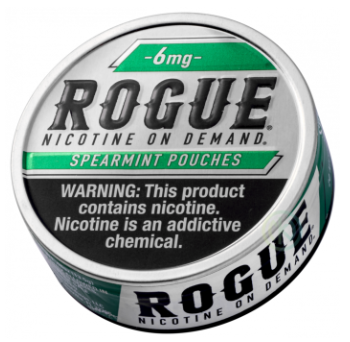Rogue Spearmint Nicotine Pouches 5 can